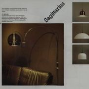 Joli plafonnier Raak « Topic », Pays-Bas, années 1970