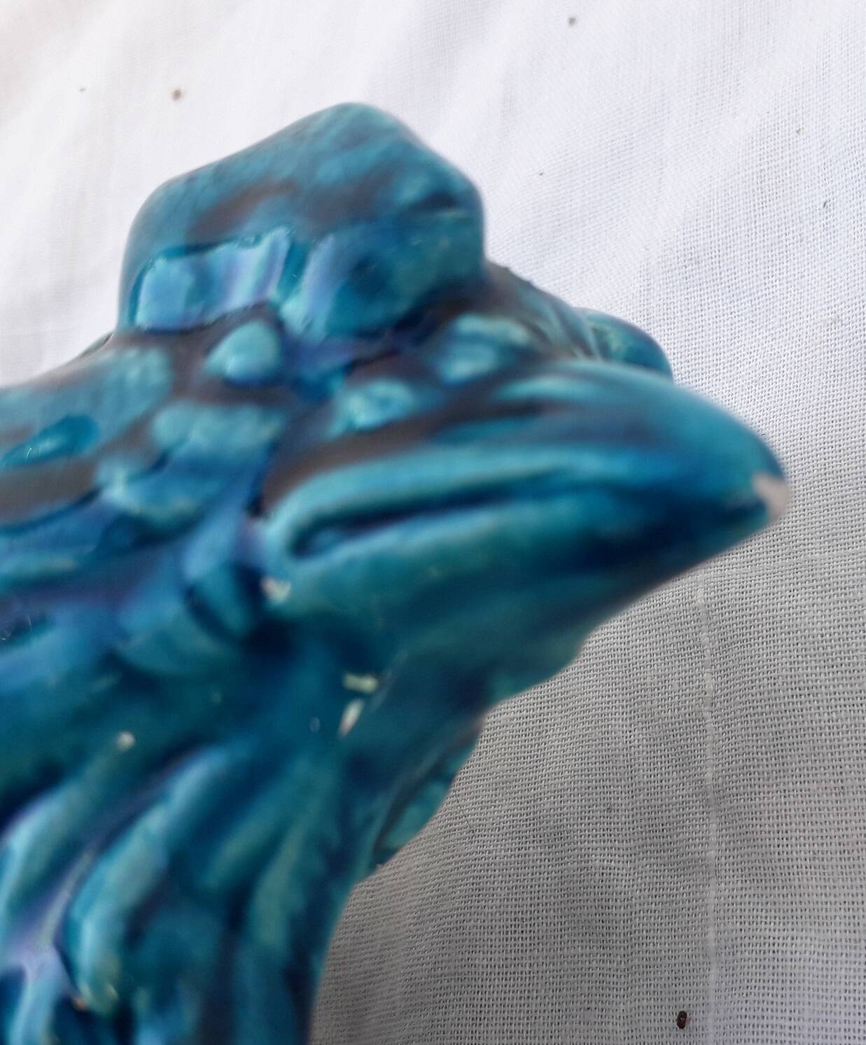 Heather cock in earthenware