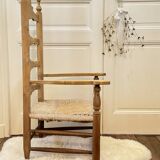 Armchair by the fireplace