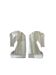 Pair of onyx horse head bookends