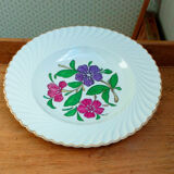 Serving dish flower pattern