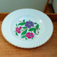 Plat de service motif fleurs