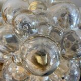 Bedside lamp bubble amber