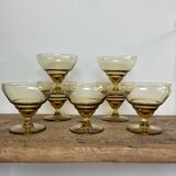 7 Art Deco cups