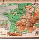 Ancient geography school Vidal Lablache map