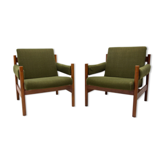 Set of 2 scandinavian style armchairs, 1980´s