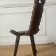 Brutalist tripod chair