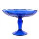 Bol à fruits Art Déco, verre pressé, Ząbkowice, Pologne, années 1950