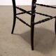 Vintage wooden chairs, foam and velvet, design, Italy, 1950s-1960s