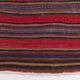 Vintage Striped Anatolian Kilim – 224 x 143 cm – Minimalist  sku 133