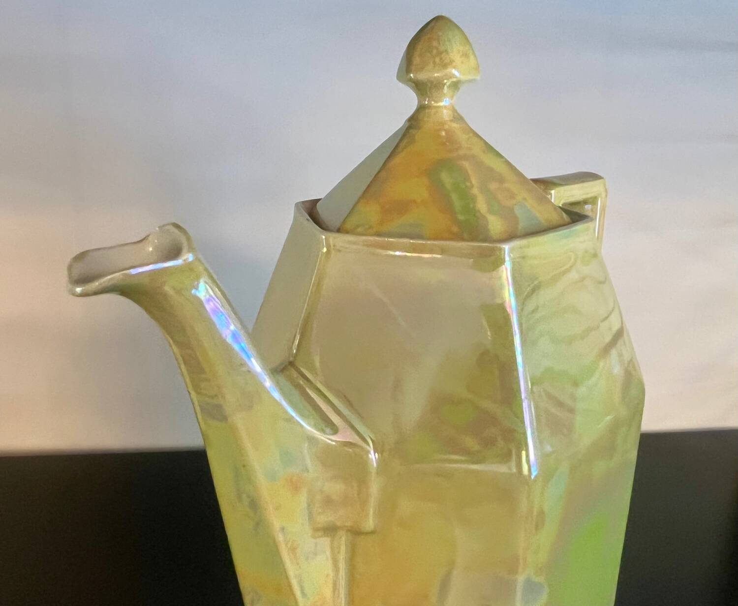 Art Deco fine porcelain coffee set