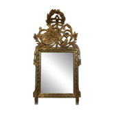 Louis XVI period mirror in carved and gilded wood – Late 18th century