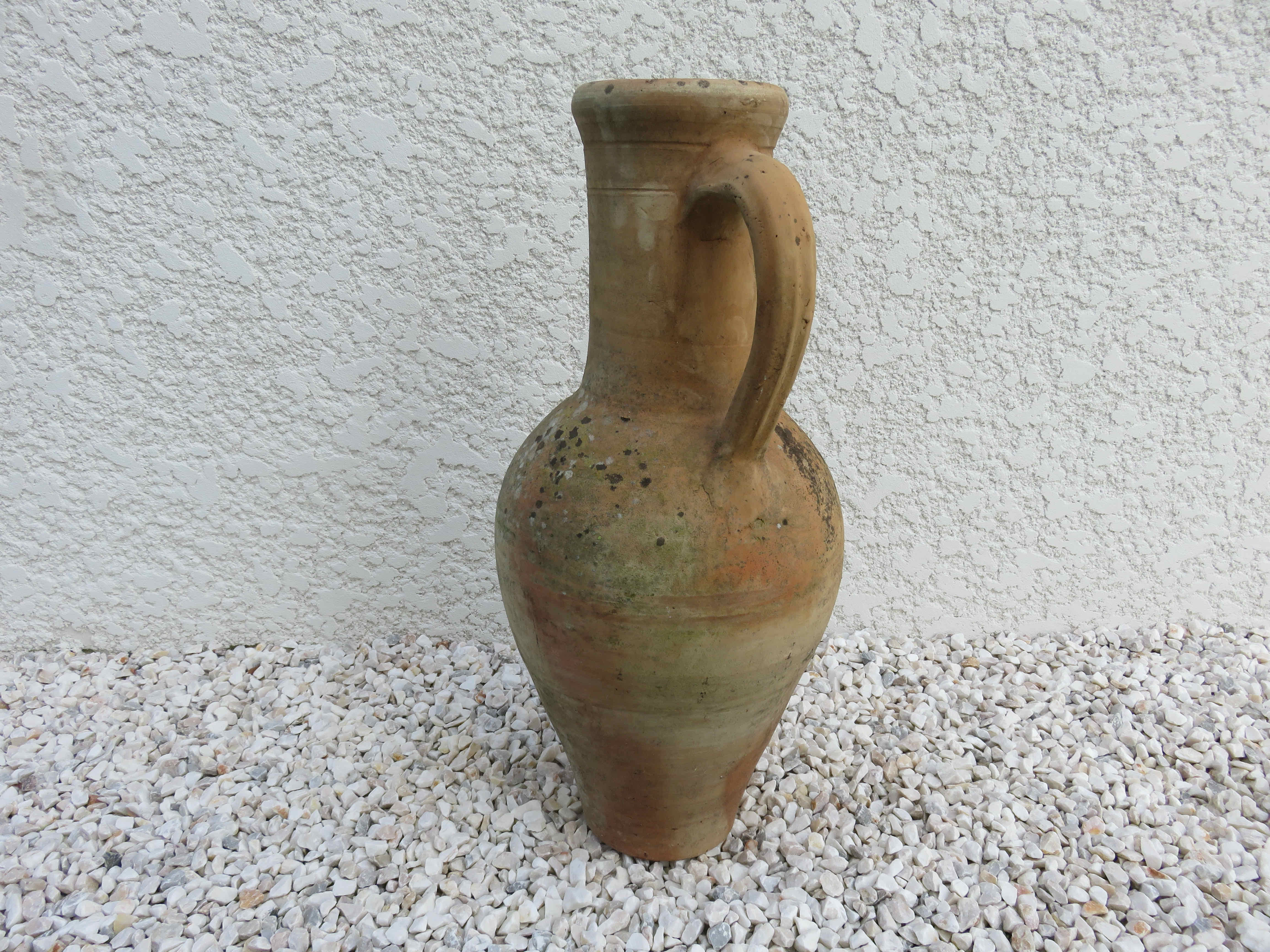 Potiche amphora in terracotta XIX th