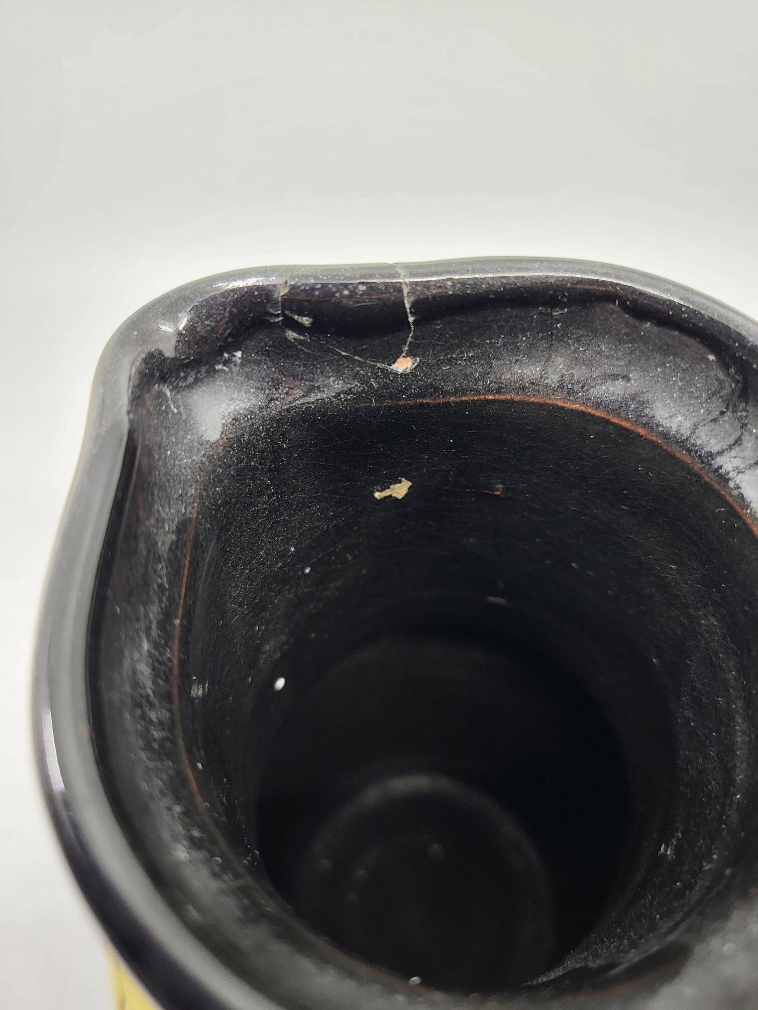 Raymond Camart vase in Vallauris Art Deco style, terracotta, 1950.