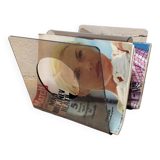 Plexiglas magazine holders
