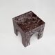 Table d'appoint en marbre Rosso Levanto