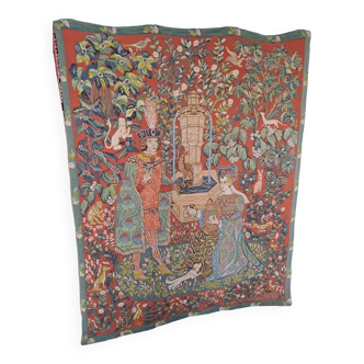 Wall Tapestry “Le Roman De La Rose” Signed.
