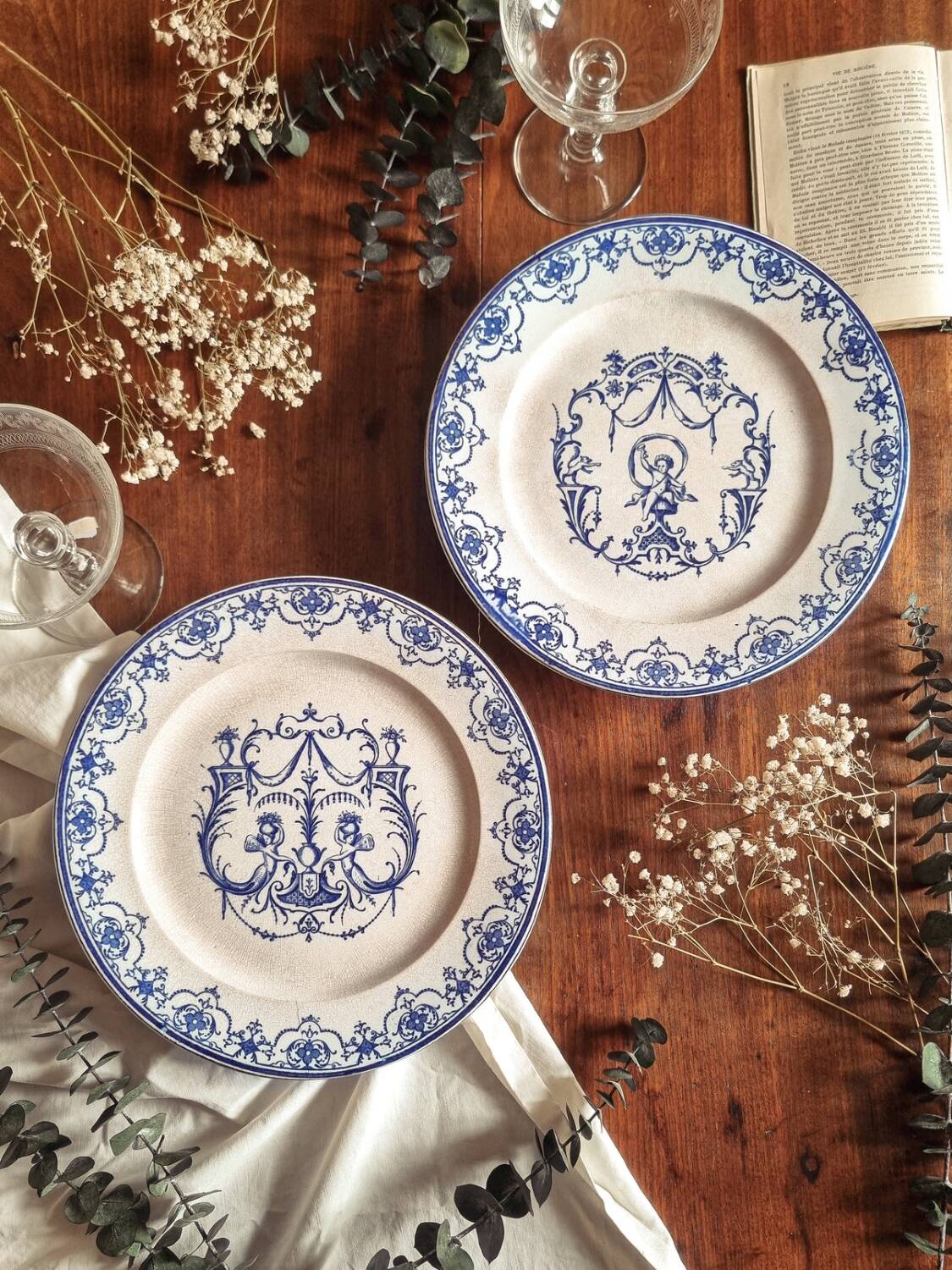 Raised Cake Plate - Jules Vieillard