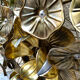 Henri Fernandez Applique or Ceiling Lotus Flower 106 cm