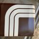 Pouf Pierre Cardin in 70s vinyl