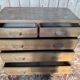 Solid oak chest of drawers from the 1950s.