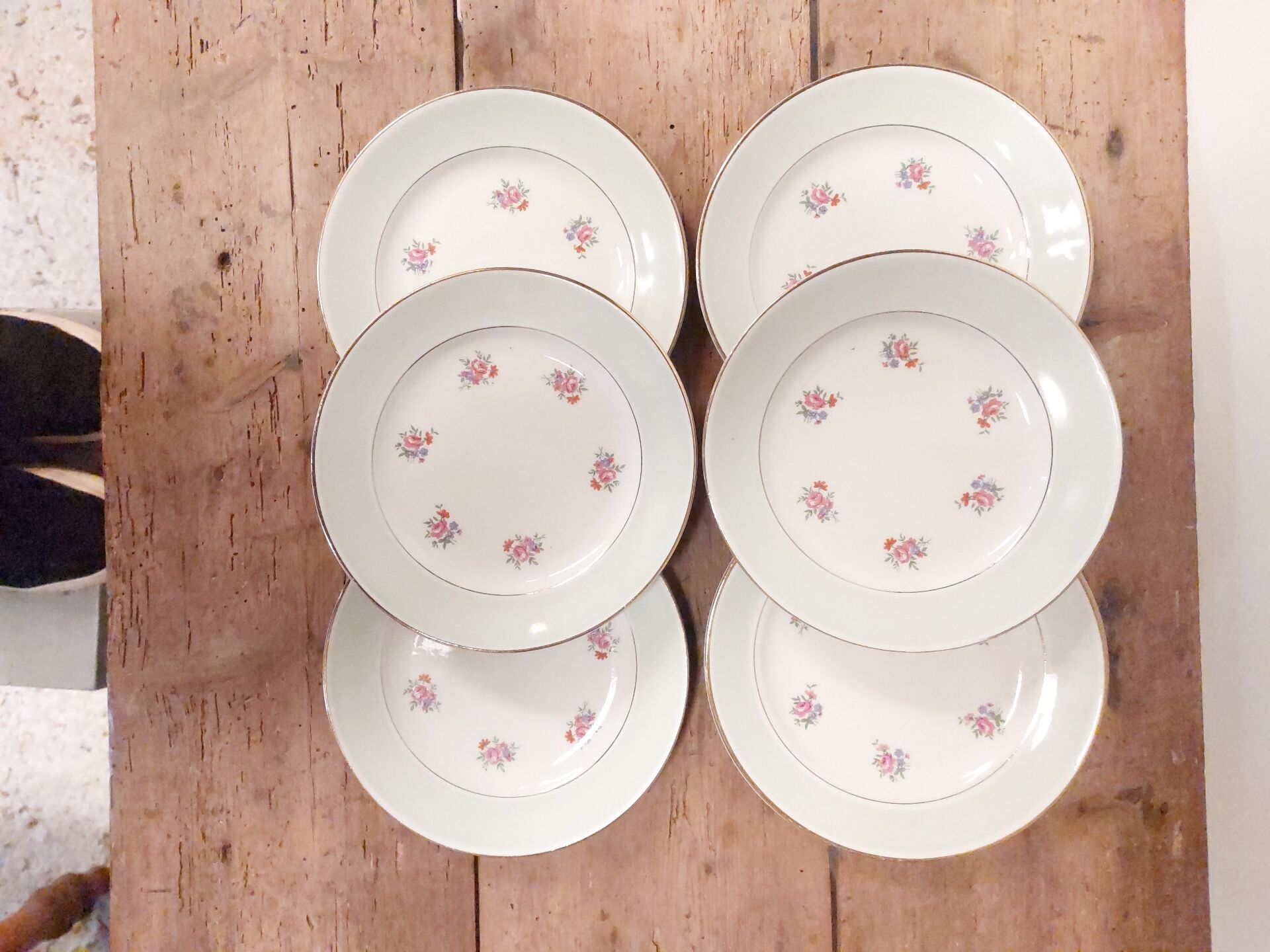 Dessert plates l’Amandinoise - Set of 6