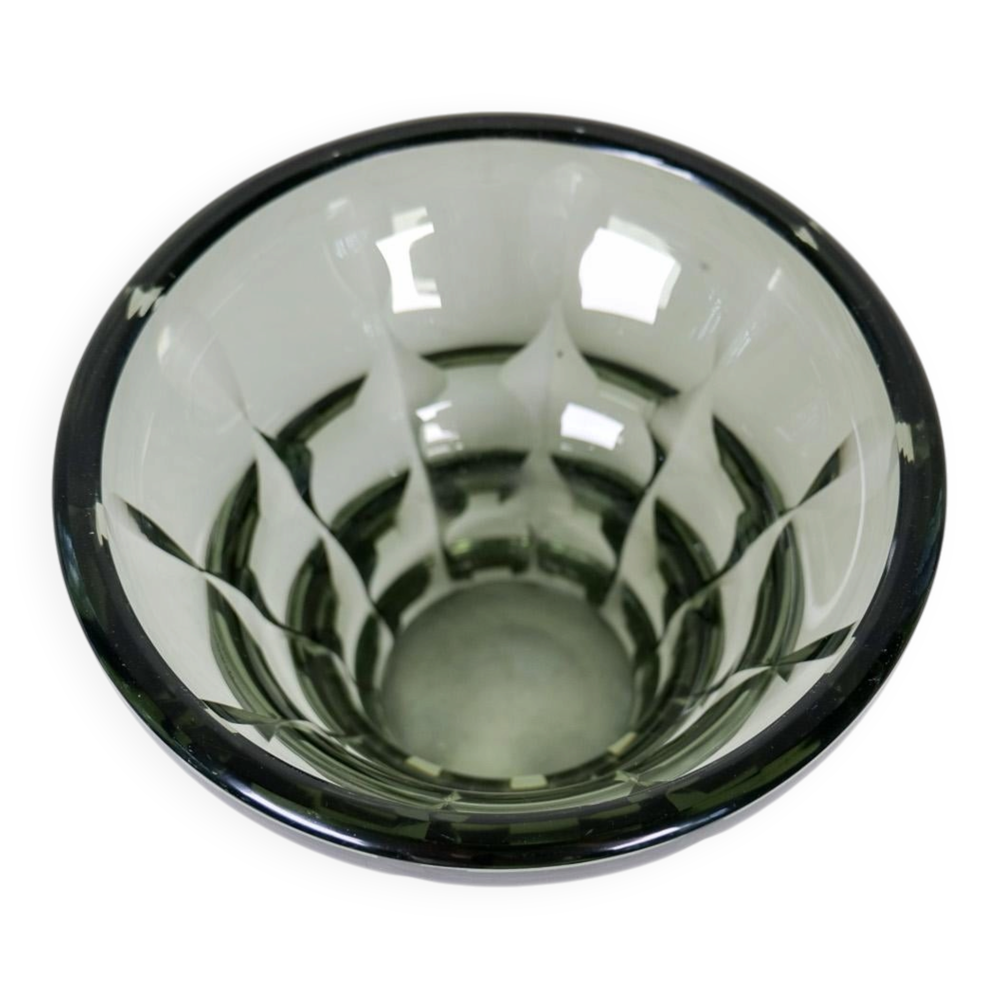 Art Deco glass bowl Sweden 1930s