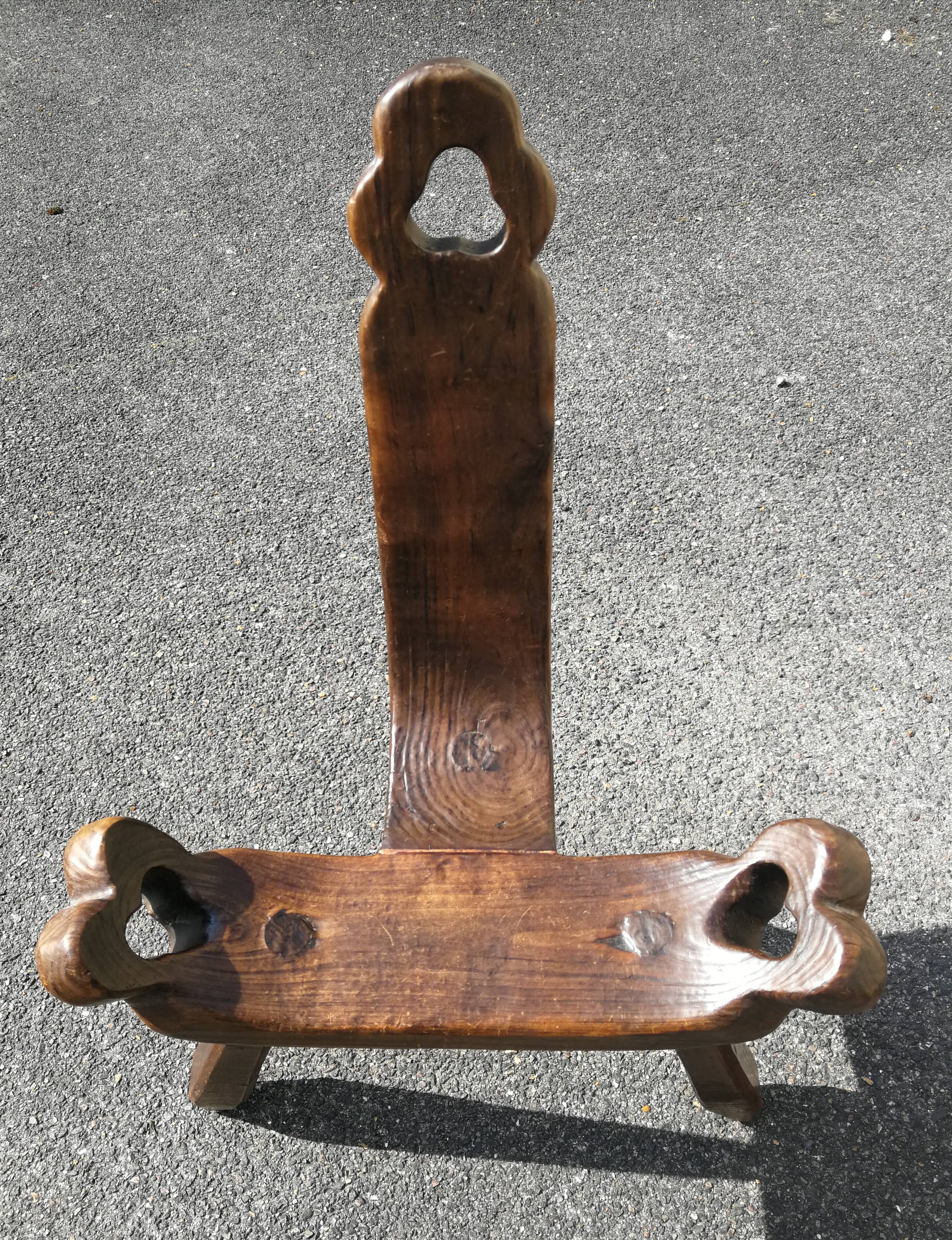 Paire de chaises de montagne