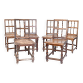 Suite de 6 chaises lorraine