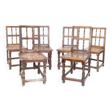 Set of 6 Lorraine chairs