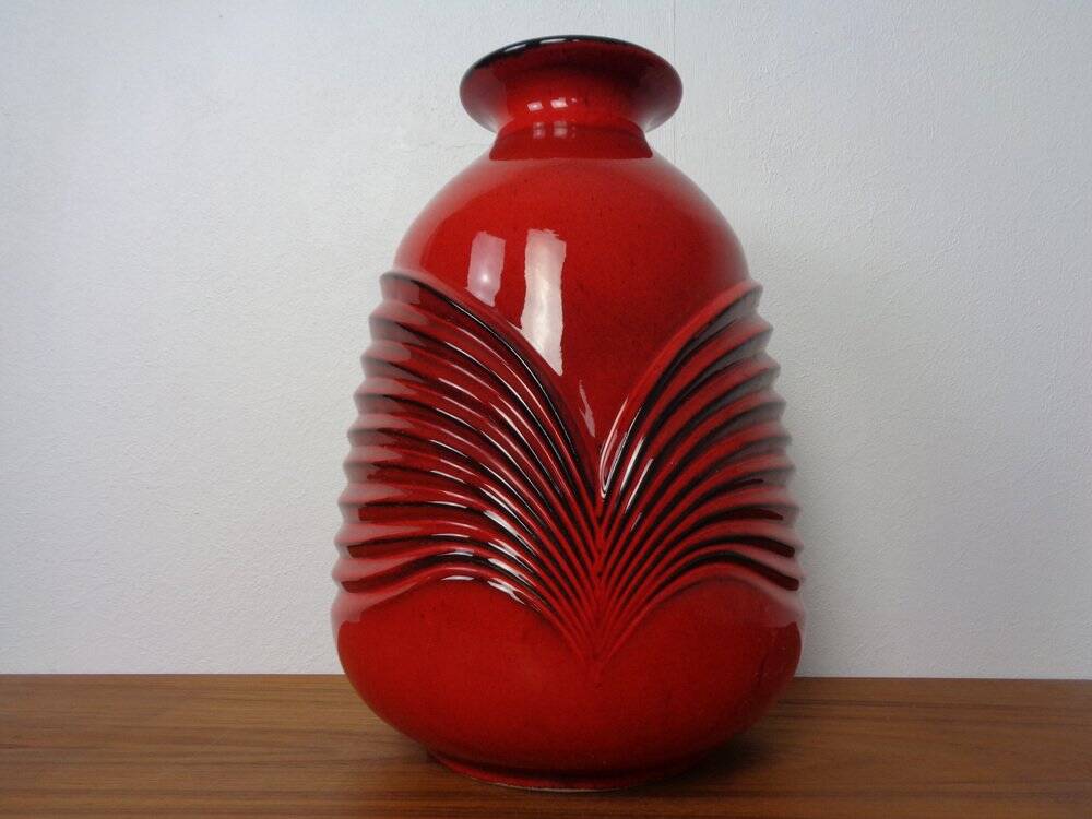 Large ceramic vase by Cari Zalloni for Fohr Keramik, 1970s