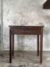 Antique Indonesian teak workbench with one drawer H82.5 L76x49.