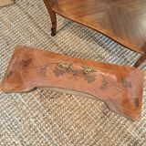 Pair of marquetry tables