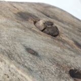 Small brutalist stool, norman farm tripod