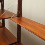 Teak system bookcase, Norwegian design, 1960s, production: Blindheim Mobelf