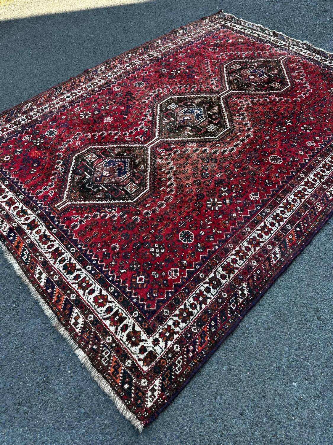 Handmade Persian rug 2m x 3m