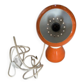lampe boule magnétique orange vif Lampadari Réggiani fabriquer en Italie 19