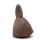 Sandstone sculpture by Eric Astoul, ceramic wood-fired kiln.