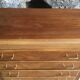 Vintage chest of drawers with compass legs - 4 drawers - 1960