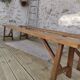 Pair of old benches