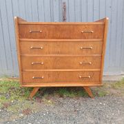 Commode vintage pieds compas