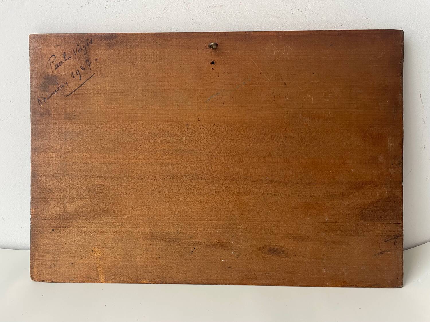 Oil painting on wood 1927