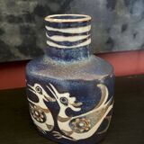 Danish 1960 Baca Line vase with bird decoration