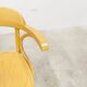 Set of 4 bistro armchairs with armrests from the 1960s.