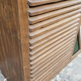 Old Burmese teak shop counter