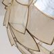 Pair of Lotus mother-of-pearl pendant lights