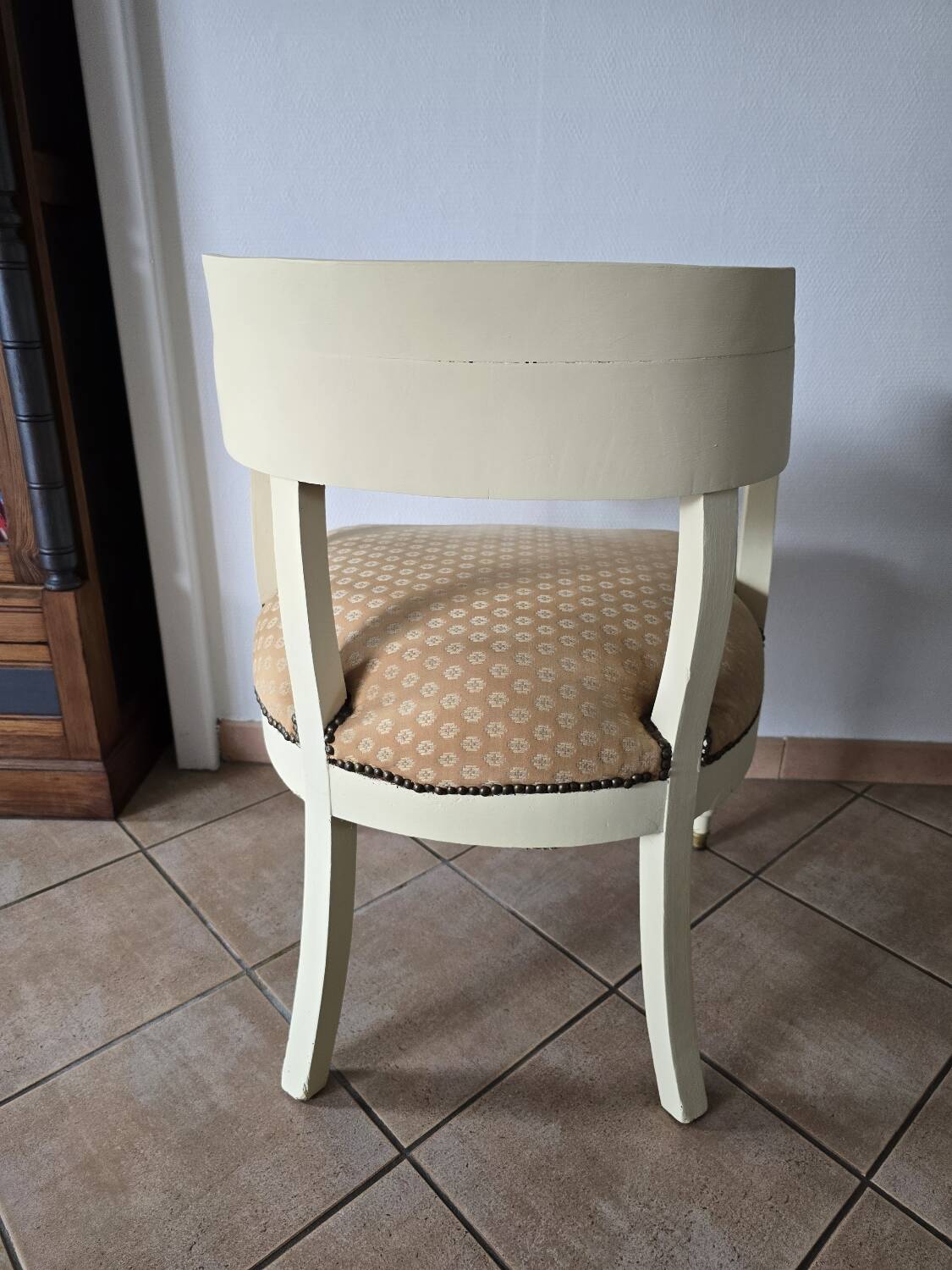 Empire style frog armchair