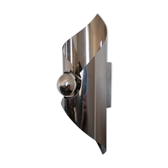 1970 Chrome wall light