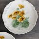 Set of 3 Small Barbotine Plates Villeroy & Boch Schramberg
