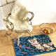 Fauteuil rotin dossier haut